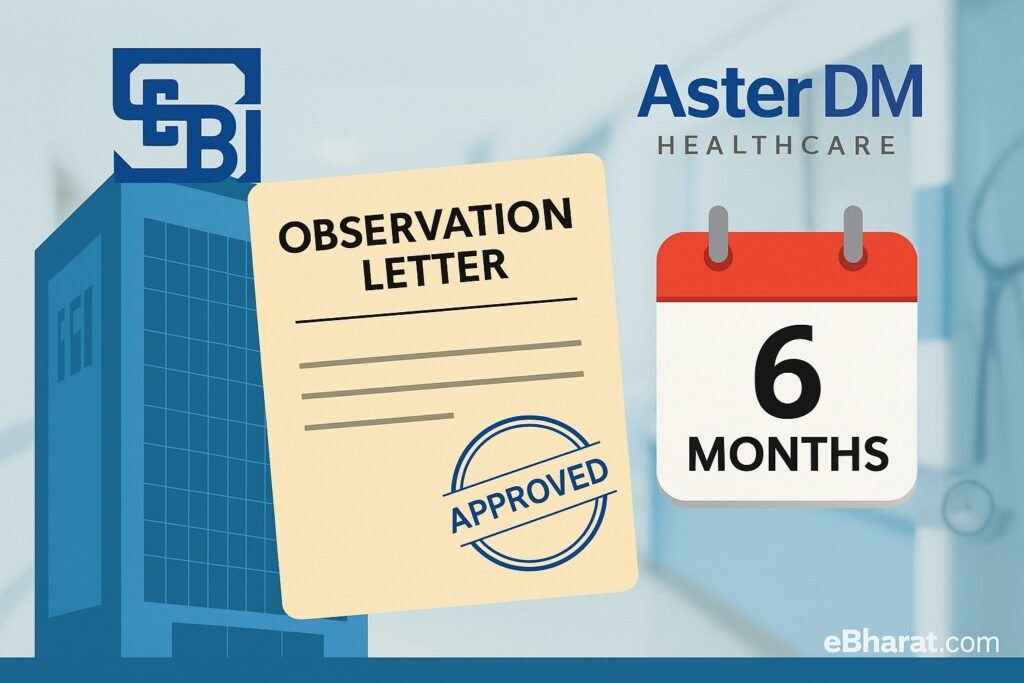 Aster DM Gets SEBI ‘Observation Letter’ on Scheme, 6-Month Validity