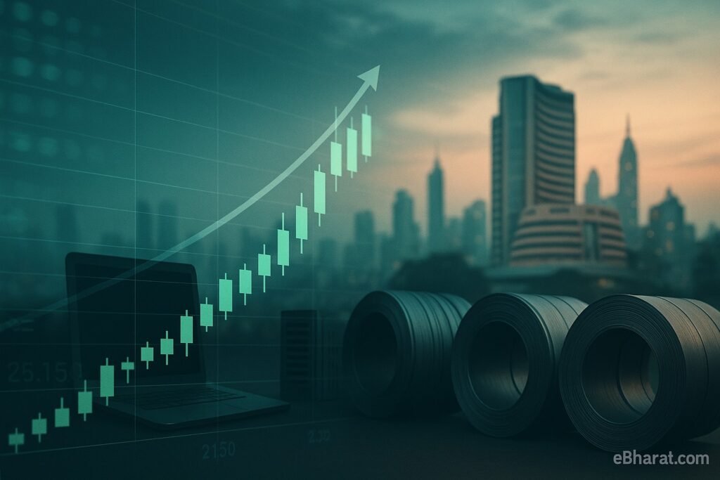 Sensex ends 398 pts higher; Nifty reclaims 25,150 as IT, metal stocks lift late trade