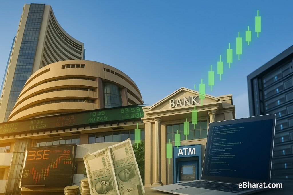 Sensex Ends 583 Pts Higher; Banks & IT Lead Rebound